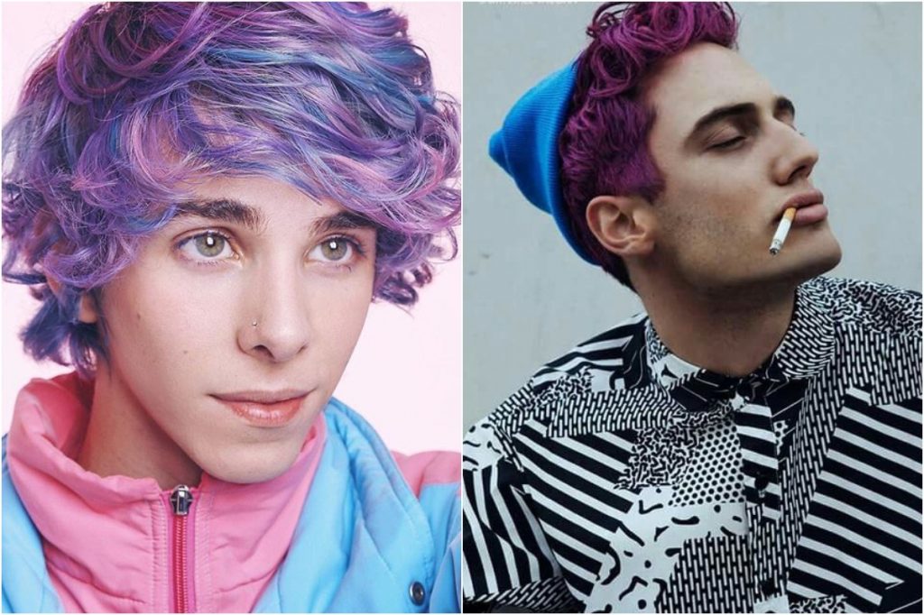 #1 14 ideas atrevidas de color de cabello para hombres | Zestradar