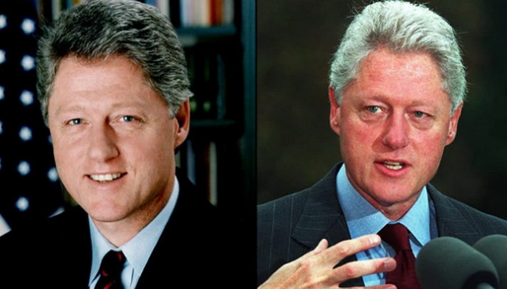 Bill Clinton |: Líderes políticos al inicio y al final de sus mandatos Zestradar