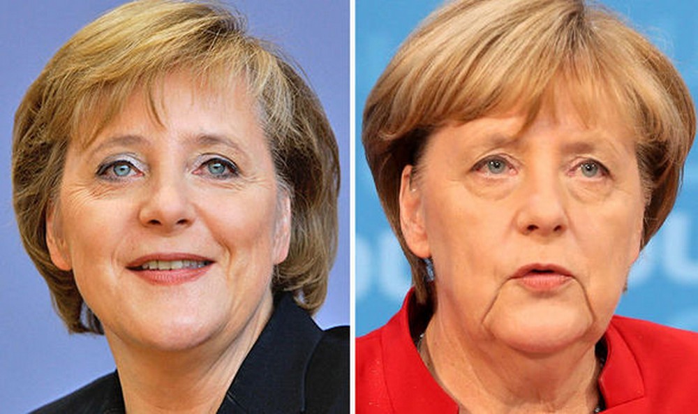 Ángela Merkel |: Líderes políticos al inicio y al final de sus mandatos Zestradar