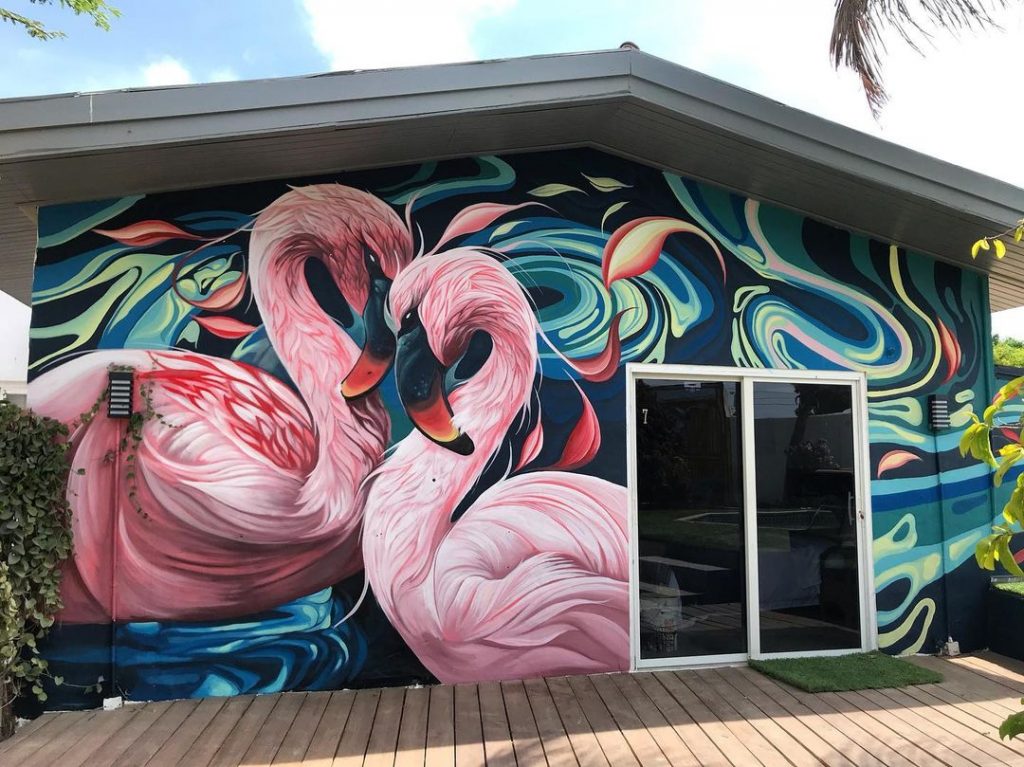 #6 | Murales de aves fenomenales de Fio Silva |: Zestradar