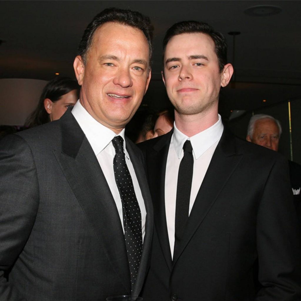 Tom Hanks y su hijo Colin 9 niños famosos que se parecen exactamente a sus padres | Zestradar