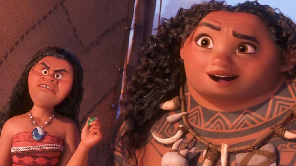 Moana y Maui | Disney's House of Horrors o cómo se verían los personajes de Disney si usaran Face Swap | Zest Radar:
