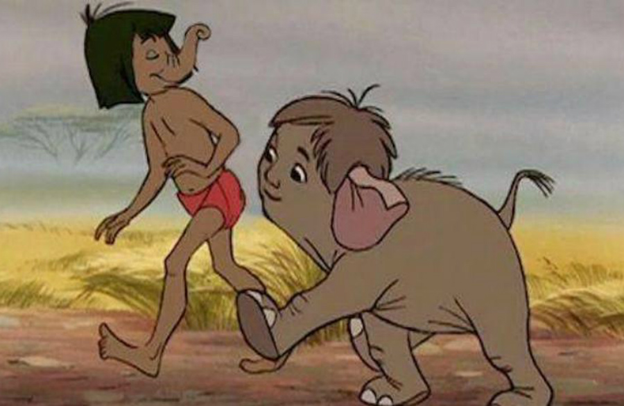 Mowgli y Hattie | Disney's House of Horrors o cómo se verían los personajes de Disney si usaran Face Swap | Zest Radar: