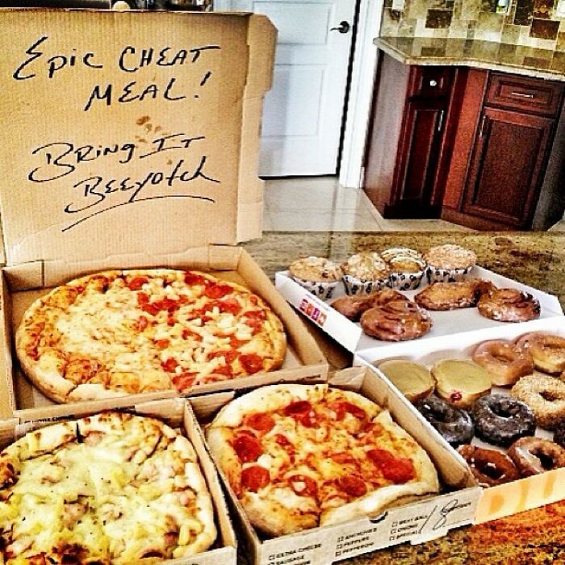 Pizza Las mejores comidas trampa de The Rock | Zestradar