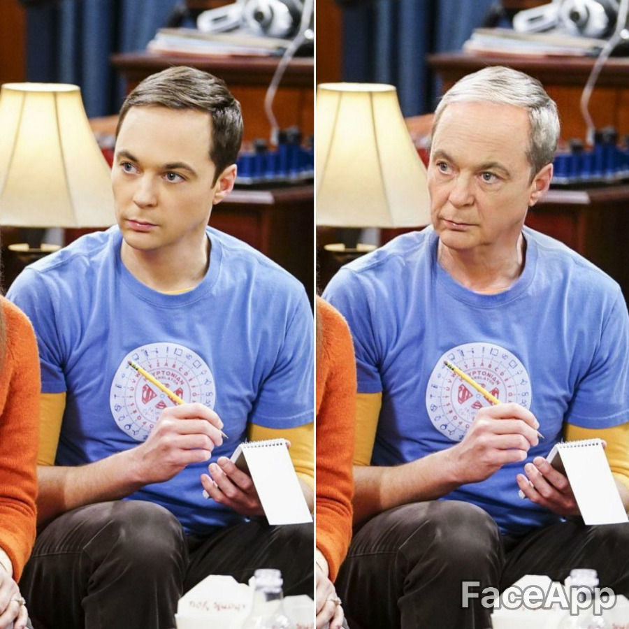 Sheldon Cooper |: Se acepta FaceApp Old Face Challenge | Zest Radar: