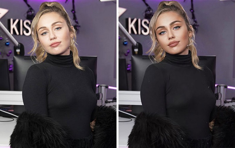Miley Cyrus |: Goddess.Women retoca a las celebrities y las hace parecer influencers Zestradar