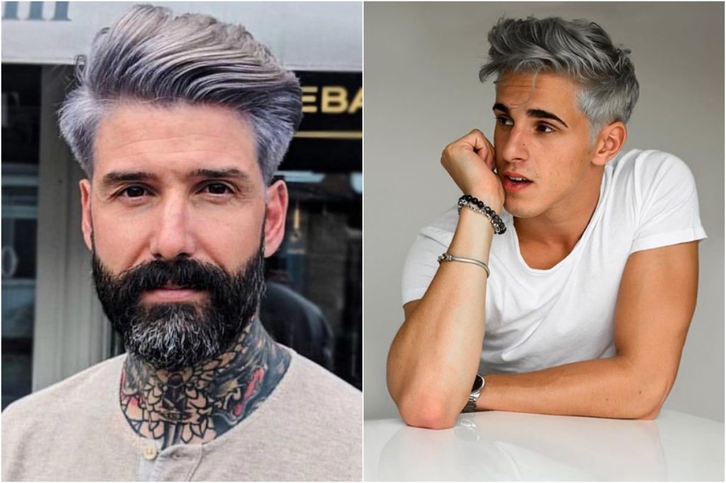 #7 | 14 ideas atrevidas de color de cabello para hombres | Zestradar