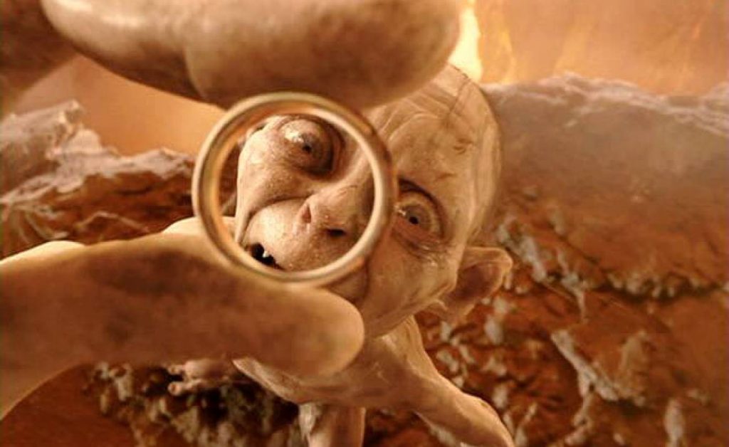 Gollum en El señor de los anillos |: Las películas más memorables donde el malo salva al bueno Zestradar