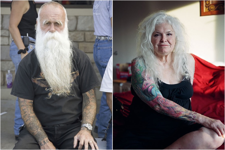 #2 Personas mayores tatuadas rudas que lucen Rad AF | Zestradar