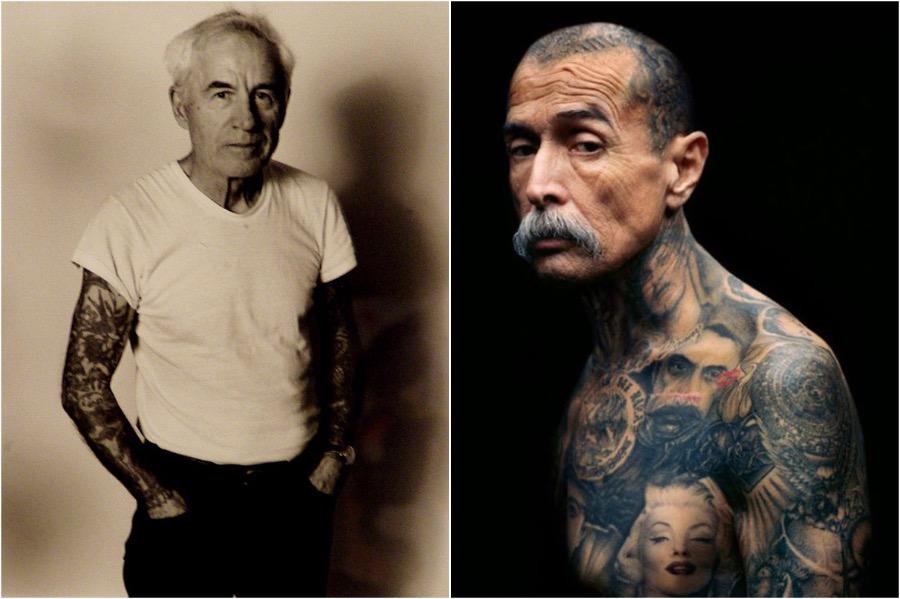 #4 | Personas mayores tatuadas rudas que lucen Rad AF | Zestradar