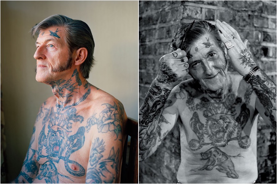 #3 | Personas mayores tatuadas rudas que lucen Rad AF | Zestradar