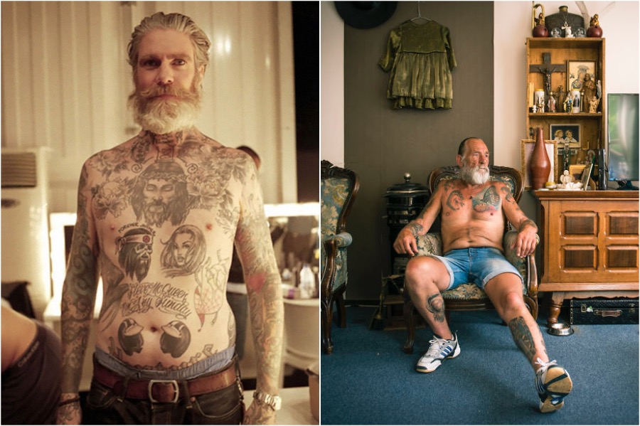 #6 | Personas mayores tatuadas rudas que lucen Rad AF | Zestradar