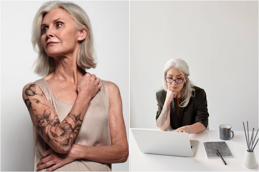 #10 | Personas mayores tatuadas rudas que lucen Rad AF | Zestradar