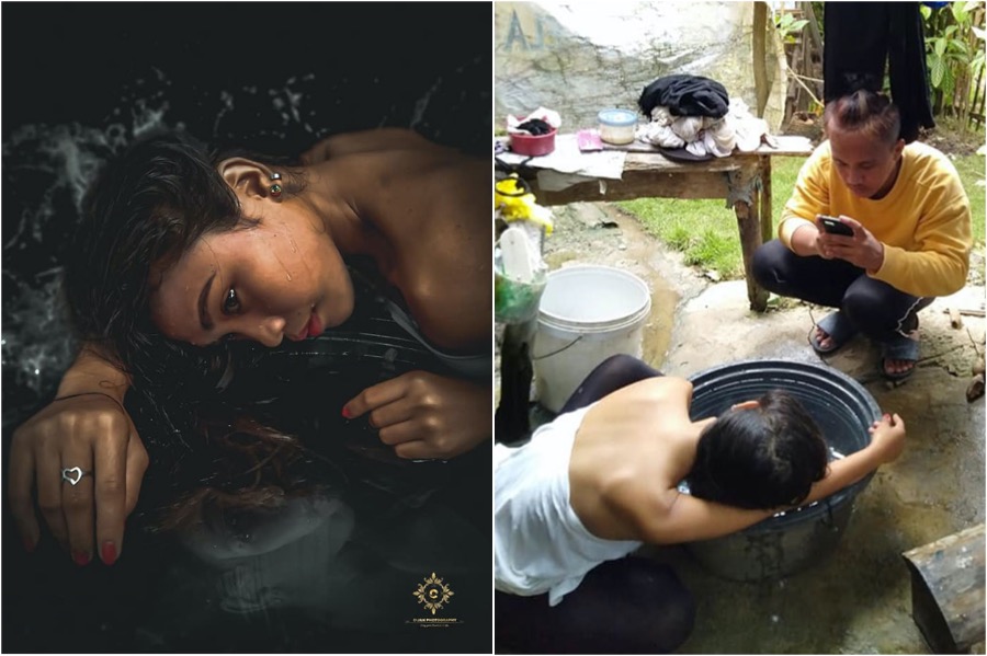 #4 | El creativo filipino demuestra que no necesitas mucho para una hermosa sesión de fotos Insistente