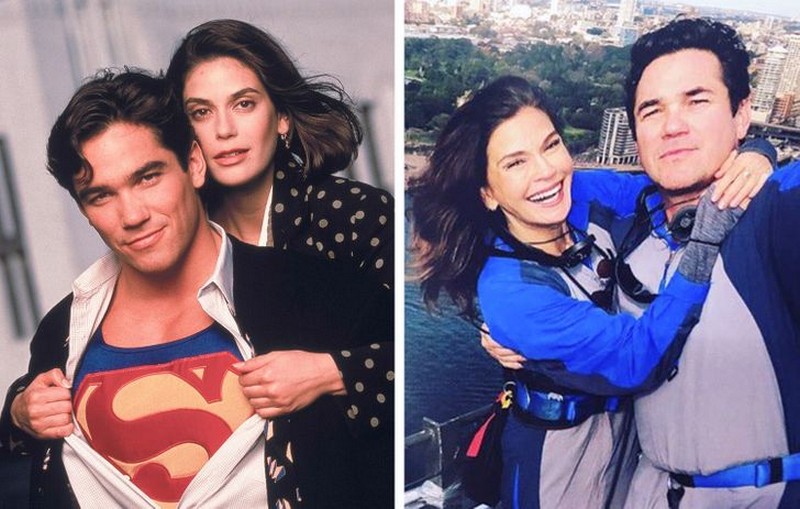 Lois y Clark | Fotos de nuestros personajes favoritos de antes y ahora para hacerte sentir viejo Zestradar