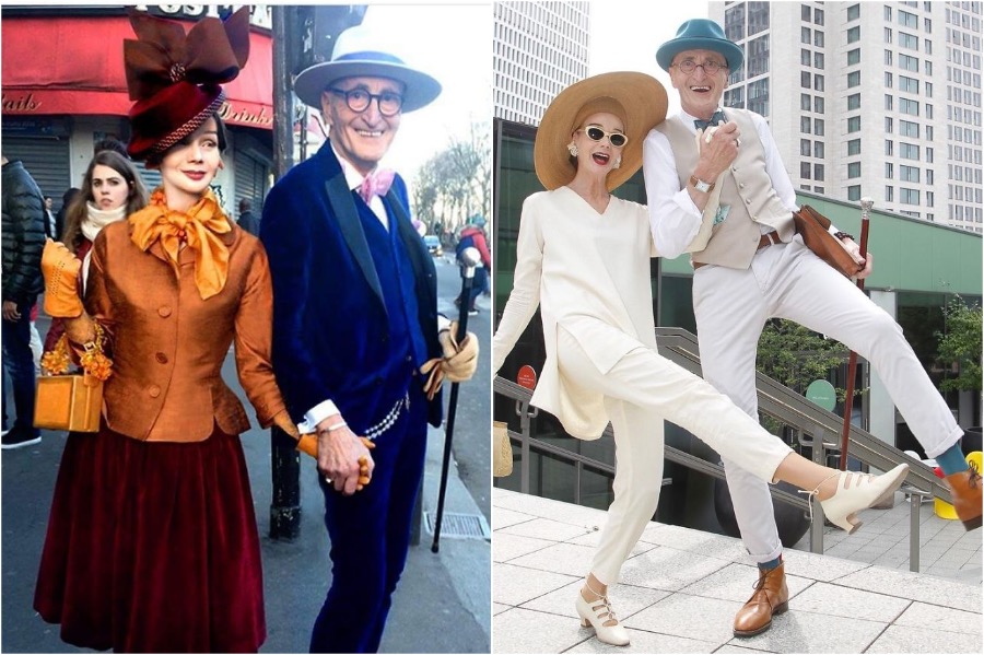 #3 | Una pareja de ancianos alemanes cuyo estilo de moda es puro fuego. Zestradar
