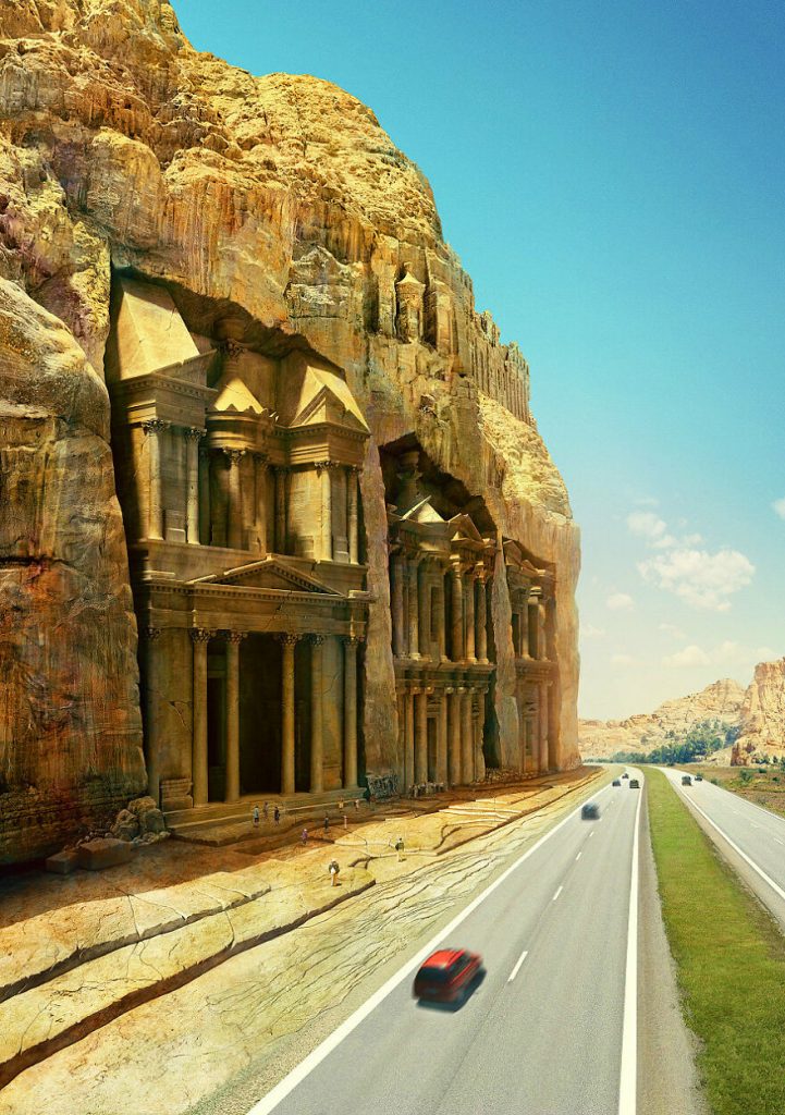 Gran Templo de Petra | 7 monumentos míticos y cómo se verían hoy | Zestradar