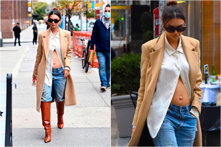 #3 | Emily Ratajkowski está embarazada Zestradar