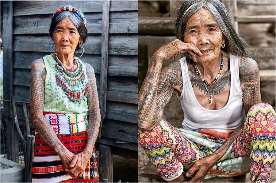 #2 Una mujer de 103 años es la tatuadora tradicional más antigua de Filipinas Zestradar