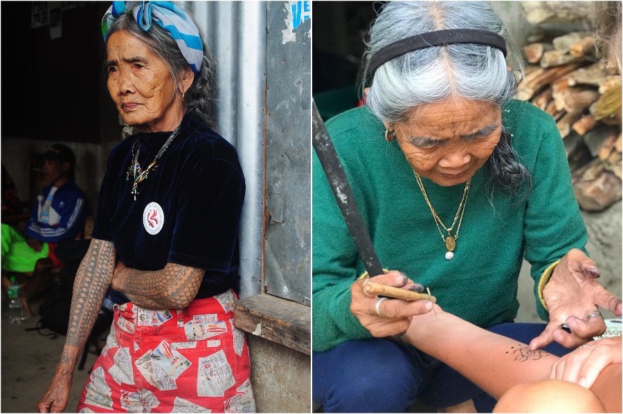 #3 | Una mujer de 103 años es la tatuadora tradicional más antigua de Filipinas Zestradar