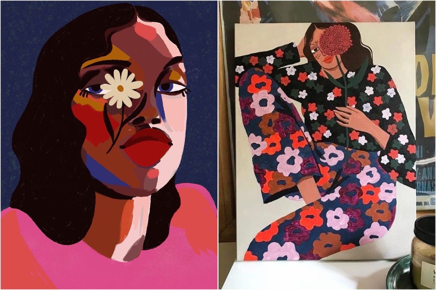 #5 Los retratos de mujeres de este artista te inspirarán y empoderarán Zestradar