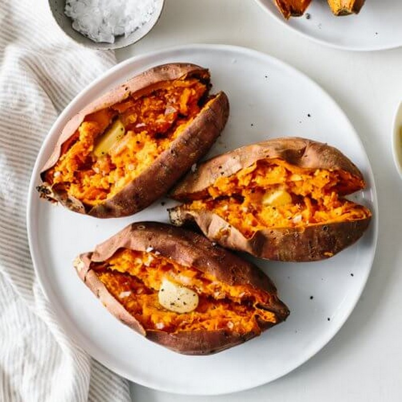 Patata dulce al horno | Los mejores alimentos de alta energía cuando estás completamente aniquilado Zestradar