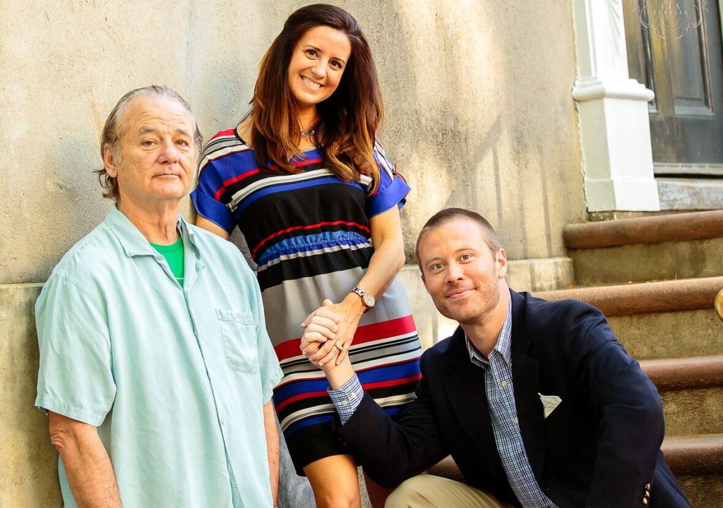 Sesión de fotos de compromiso |: 8 veces que Bill Murray hizo felices a completos extraños Zestradar