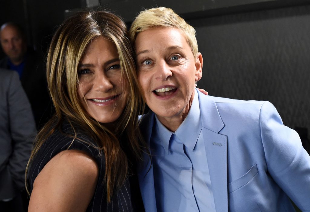 Ellen DeGeneres |: 8 de los amigos famosos más sorprendentes de Jennifer Aniston | Zestradar