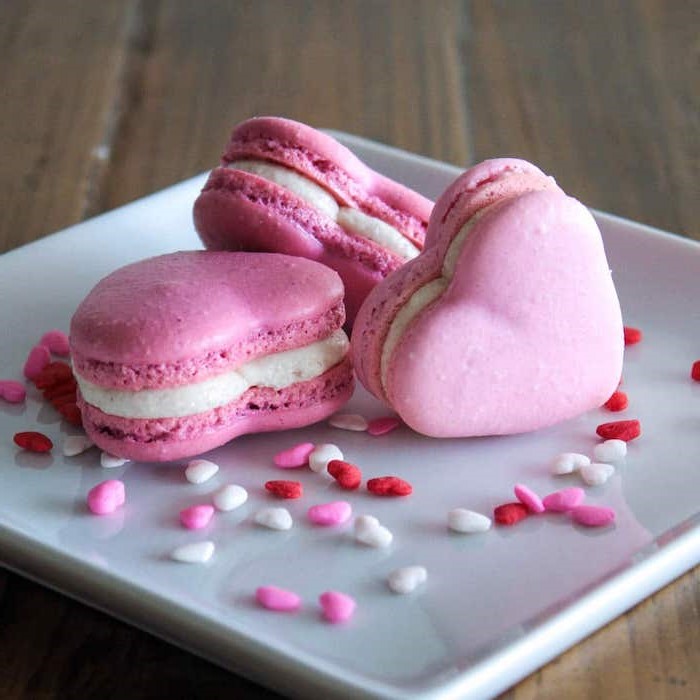 Macarrones de San Valentín |: 12 lindas ideas de galletas para el día de San Valentín | Zestradar