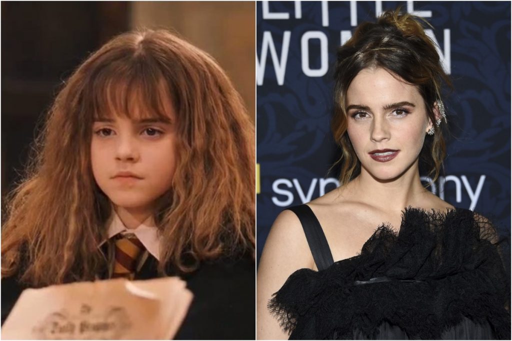 Emma Watson como Hermione Granger |: El elenco de Harry Potter. entonces y ahora | Zestradar