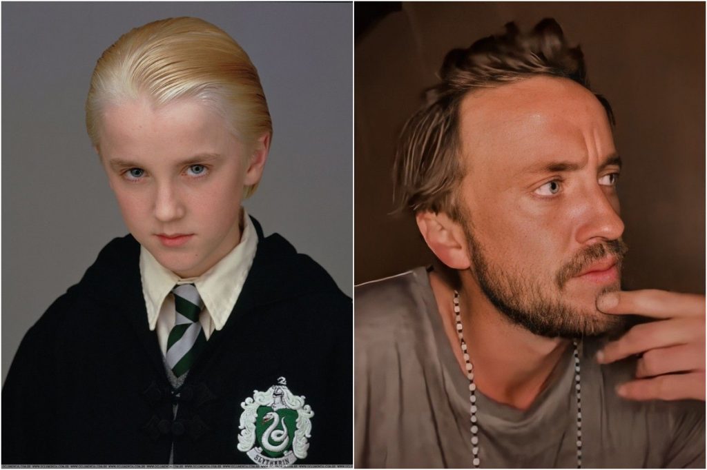 Tom Felton como Draco Malfoy |: El elenco de Harry Potter. entonces y ahora | Zestradar