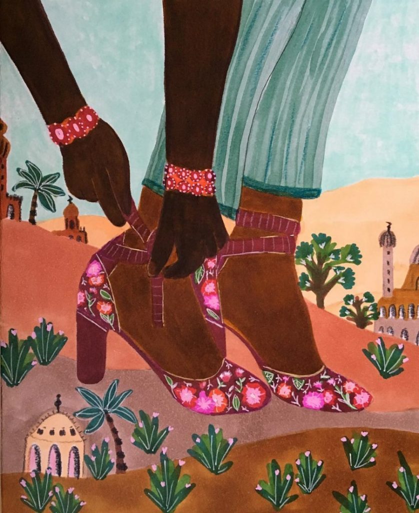 #2 Oriente se encuentra con Occidente en las coloridas creaciones femeninas de Roeqiya Fris Zestradar