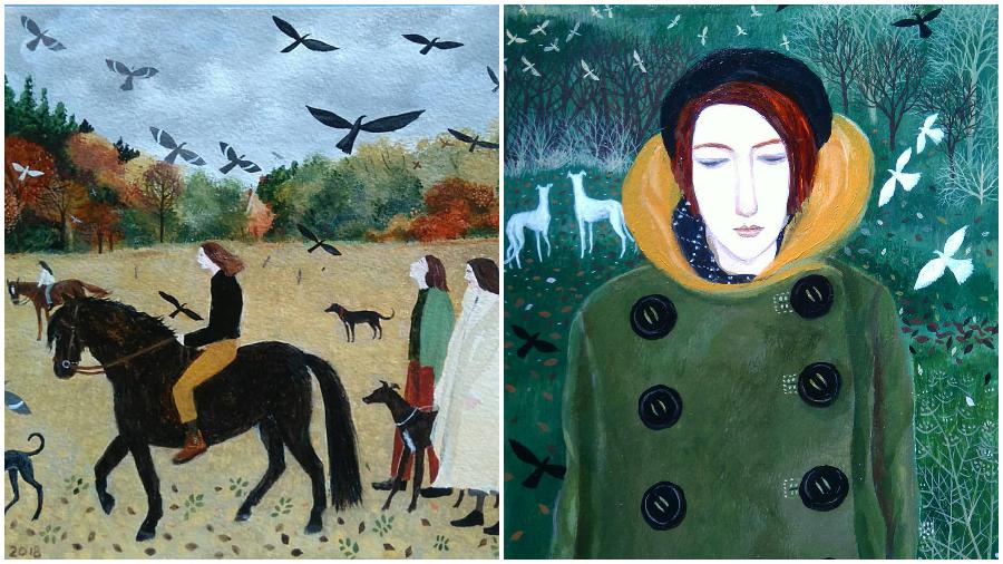 #2 El artista utiliza el arte meditativo para mostrar cómo es la vida en la Inglaterra rural Zest Radar: