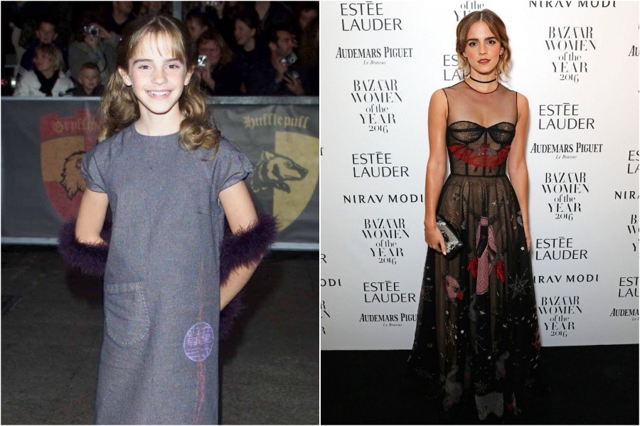 emma watson |: ¿Cómo lucían las estrellas en su primera alfombra roja? Zestradar