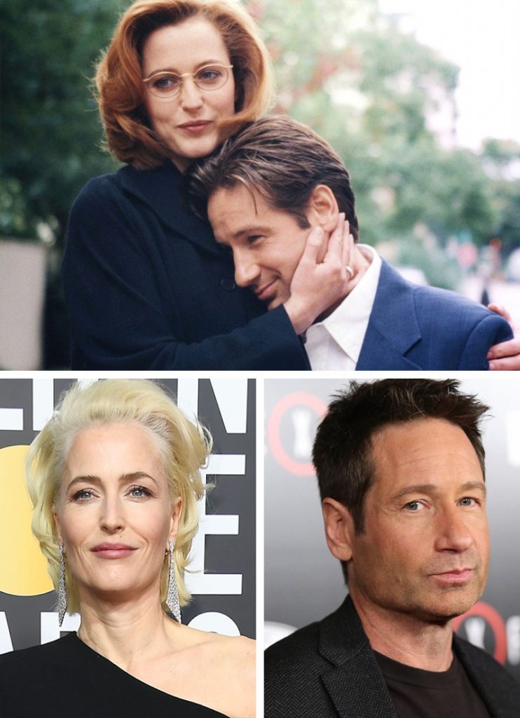 Dana Scully y Fox Mulder (Expediente X) |: Así es como se ven nuestras 9 parejas de TV favoritas en este momento Zestradar