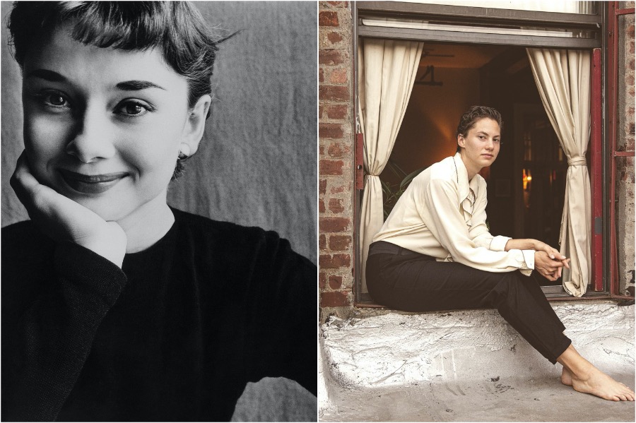 Audrey Hepburn y Emma | 8 nietos famosos que se parecen a sus abuelos | Zestradar