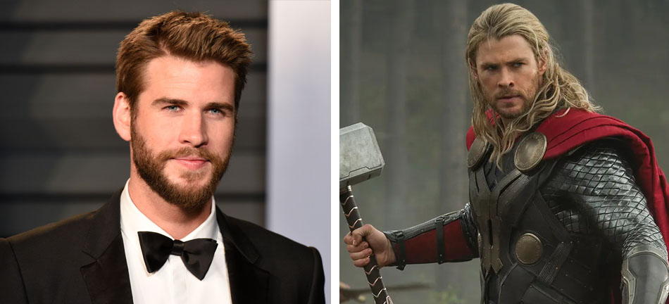 Liam Hemsworth-Thor | 10 papeles de películas famosas casi interpretados por otros actores | Zestradar
