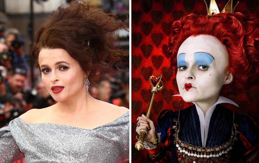 La Reina Roja (Alicia en el País de las Maravillas) |: 10 villanos de películas de terror que se ven hermosos en la vida real | Zestradar