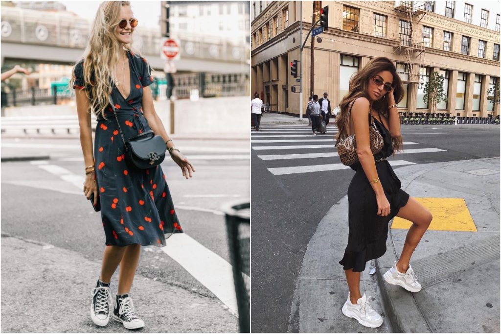 Zapatos de tenis | 10 declaraciones comunes de moda femenina que los hombres encuentran sexy | Zestradar