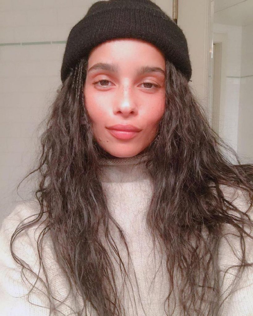 Zoe Kravitz | 10 mejores selfies de celebridades de 2019 | Zest Radar: