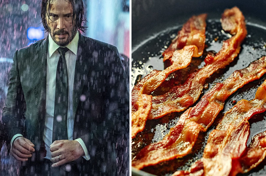 Sonido de la lluvia - Tocino frito | 8 datos sorprendentes sobre cómo se crean los efectos de sonido en las películas | Zest Radar: