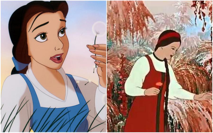 La Bella y la Bestia (EE.UU.) – Scarlet Flower (Rusia) |: Tus personajes de dibujos animados favoritos son tan diferentes en otros países Zest Radar: