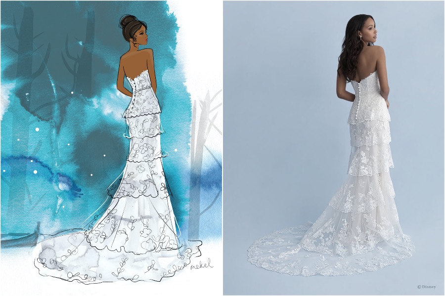 tiana |: Ya salió la colección de vestidos de novia de Disney Zestradar