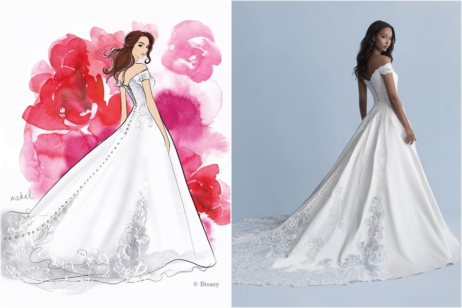 Bella |: Ya salió la colección de vestidos de novia de Disney Zestradar