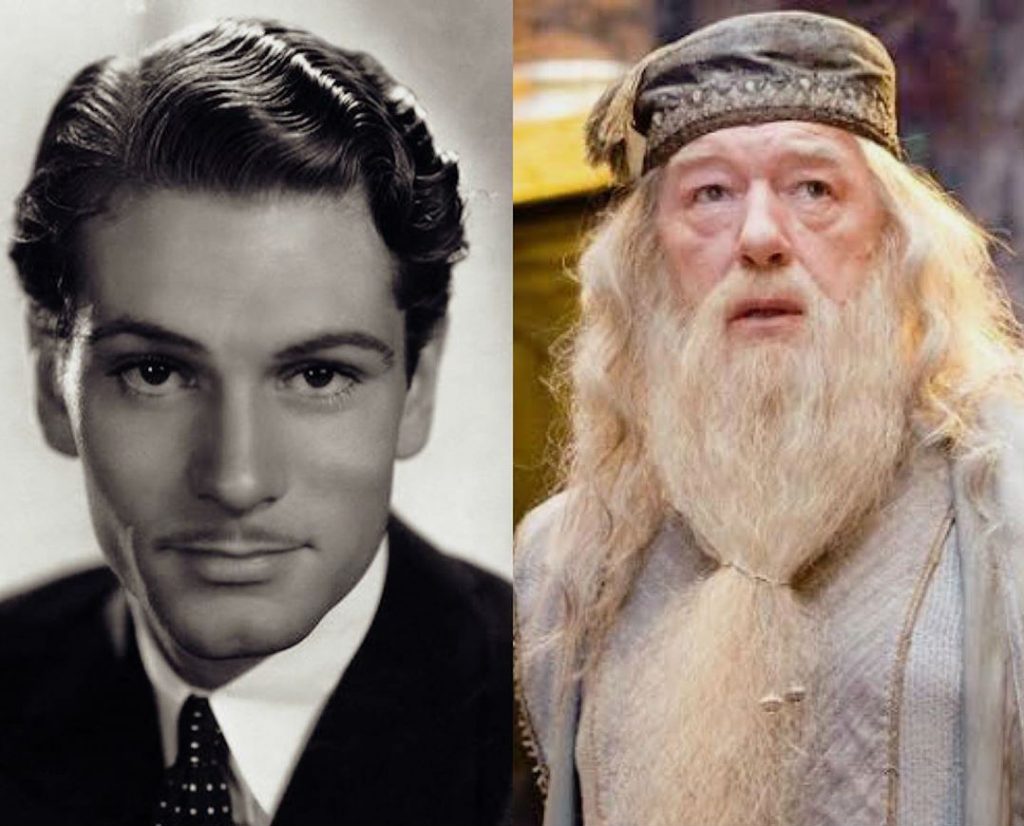 Michael Gambon/Albus Dumbledore |: Actores mayores de Harry Potter en sus fotos mucho más jóvenes Zest Radar: