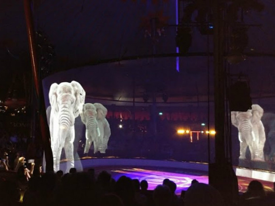 Circo alemán reemplaza animales reales con hologramas Zest Radar: