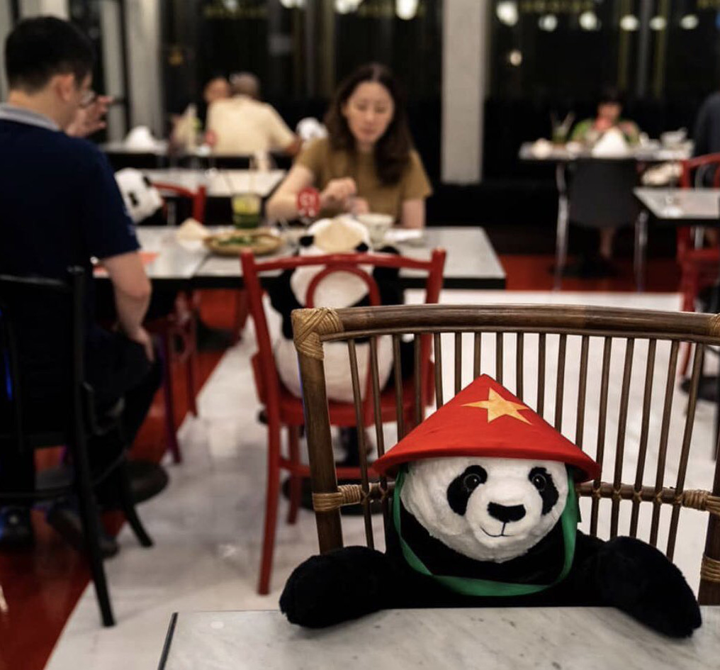 #3 | Restaurante tailandés trae pandas a la mesa para promover el distanciamiento social | Zestradar