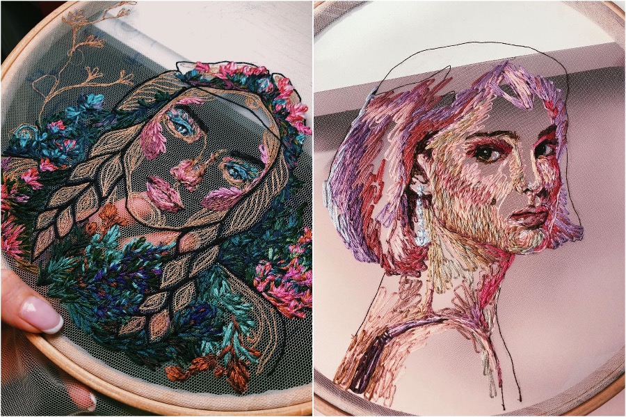 #7 | Lujoso bordado en velo por artista ruso Zestradar