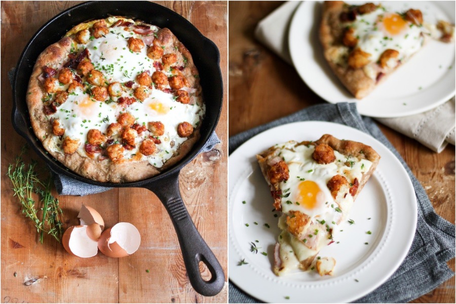 Pizza Tater Tot | 10 mejores ideas rápidas y fáciles para el desayuno y la cena | Zestradar