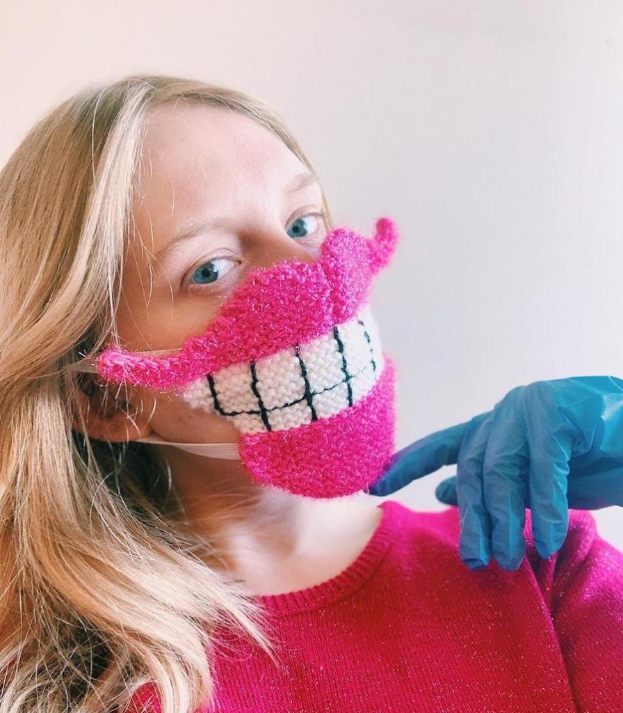 #2 Máscaras tejidas únicas por un artista de Islandia Zestradar